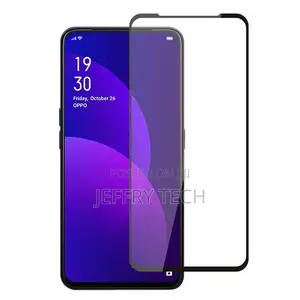 Tempered Glass Screen Protector for Oppo F11 Pro - Black