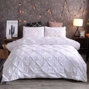 Pinch Pleat Pin Tuck Duvet Cover
