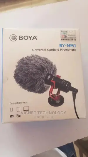 Boya By-Bymm1 Universal Cardioid Boom Microphone