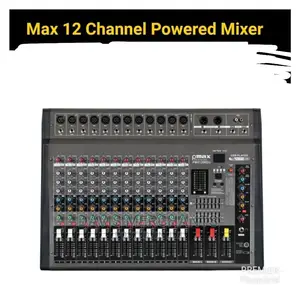Max 12 Channel Powered Mixer