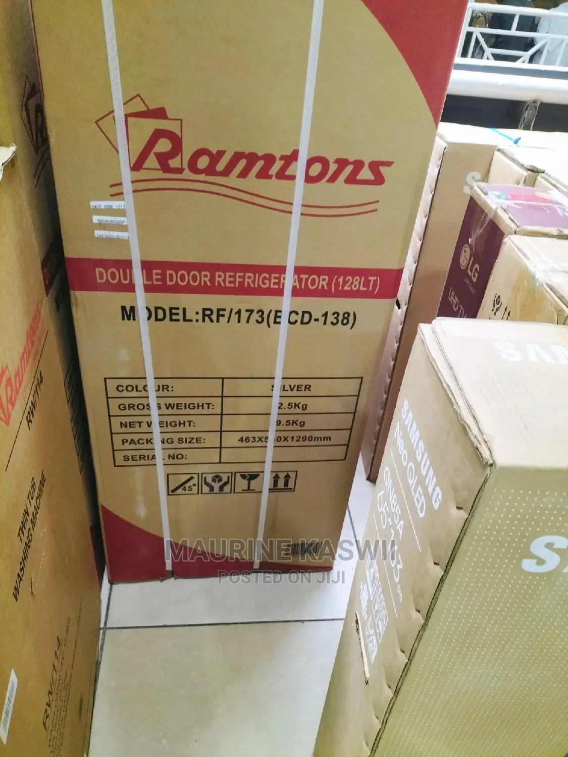128 Liters 2 Door Direct Cool Fridge,