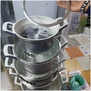 10pcs Marble Die Cast Bosch Cookware Sets