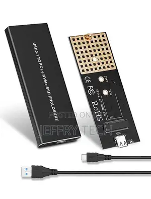 M.2 NVME SSD Enclosure Clip Type Aluminum NVME External Har