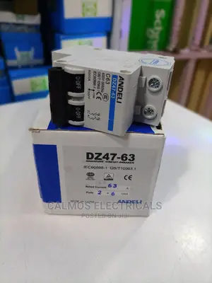 63amperes Double Pole