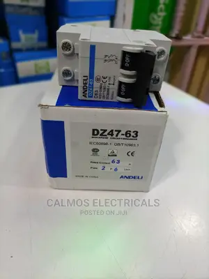 63amperes Double Pole