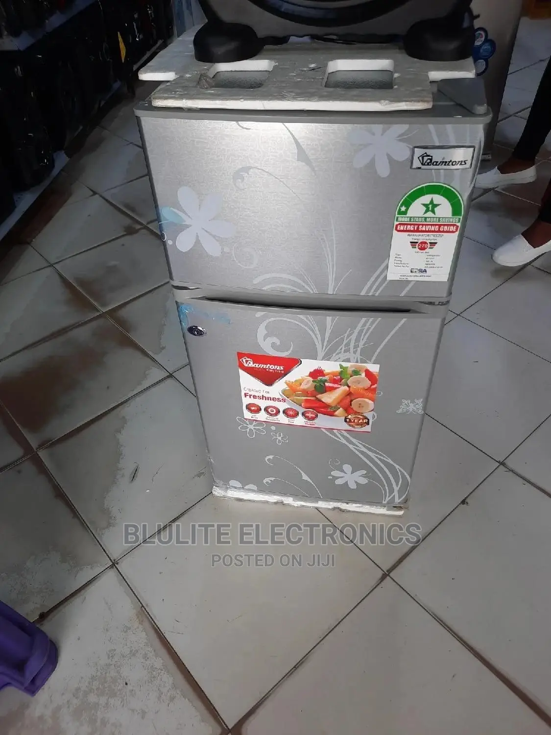 Ramtons Refrigerator 90 Litres Double Door