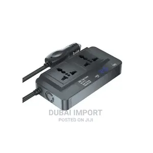 Car Power Inverter 200W With 2 Socket Ports and 4USB Ports