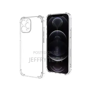 iPhone 12 Pro Max (6.7 Inch) Transparent Clear TPU Shock Pro
