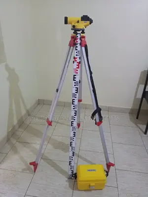 Dumpy Level Set (Level Head, Staff Tripod)