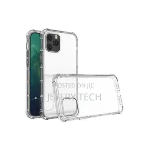 iPhone 12 Straight Edge Dual Bone-Bits TPU Clear Case