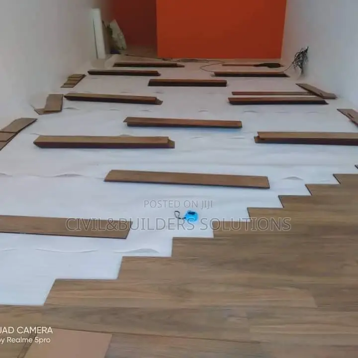 Spc Floor Tile Fixing