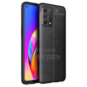 Autofocus for Oppo A95 4G Litchi Carbon Fiber Case Anti Prot