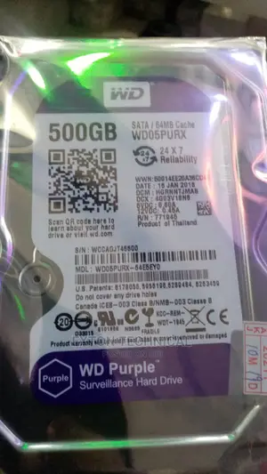 500gb Hard Disk Brand New Sealed
