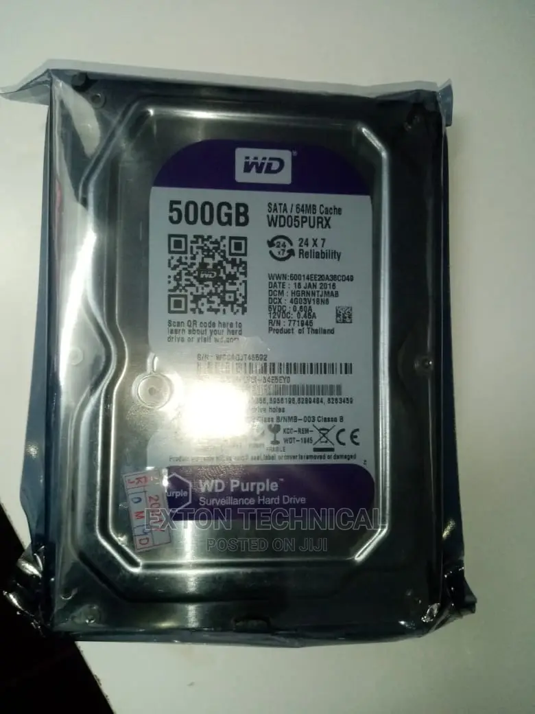 Surveillance Hard Disk 500gb