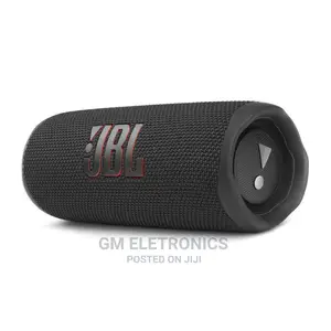Black JBL Flip 6 Bluetooth Speaker Deep Bass Ipx7waterproof