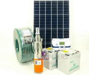Quality Solar PUMP AND BATTERY Complete Solar Irrigation Kit