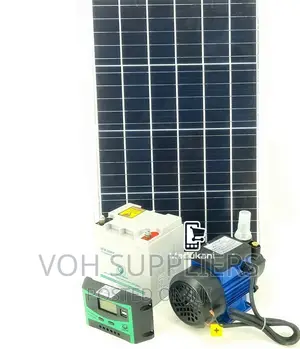 DC Solar Surface PUMP AND BATTERY Complete Irrigation Kit