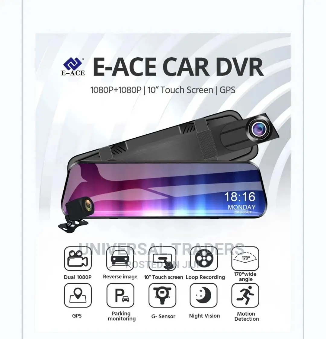 Dash Camera Car Mirror