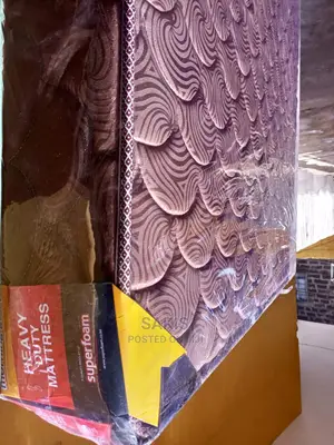6 by 6 Mattress. New. 8inch. High Density Quilted