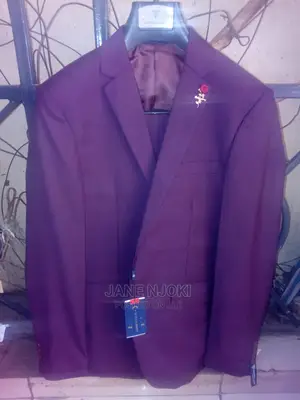 Maroon Suit