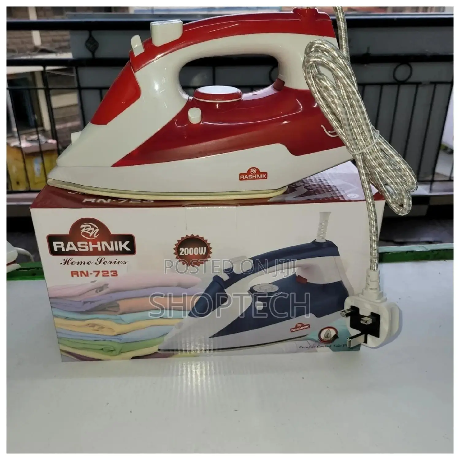 Rashnik Steam Iron Box
