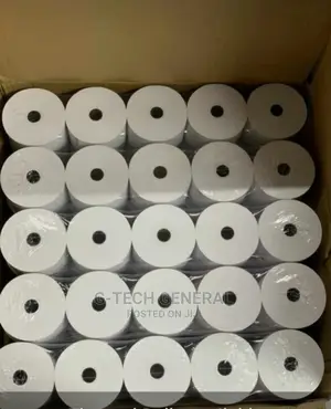 Thermal Pos White Thermal Rolls 79mm*80mm*13mm-25 Pieces