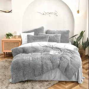 Luxury Velvet Plush Fluffy Duvet Set