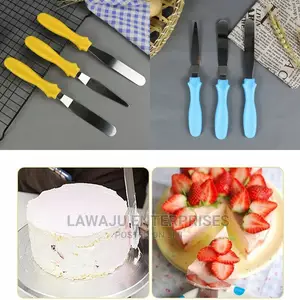 3in1 Cake Pallet Knife Set (Light Gauge)