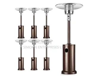 Patio Heater With Wheel Standing
