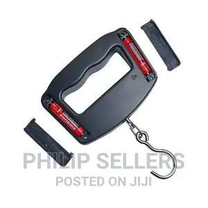 Black Digital Portable Luggage Scale With LCD Backlight (50