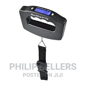 Digital Portable Electronic Luggage Scale Hook Hanging Up To