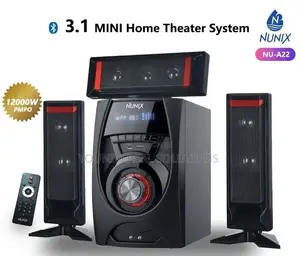 3.1ch Nunix NU-A22 Multimedia Speaker System.