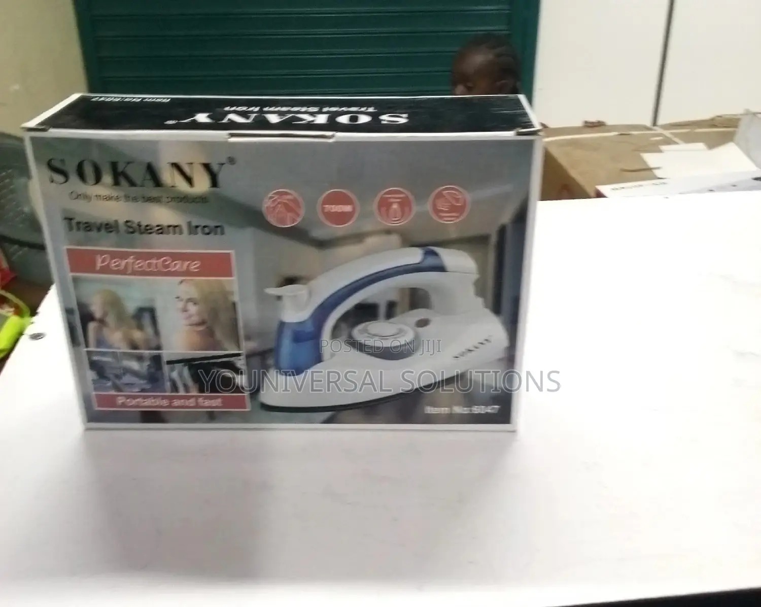 Travel Iron Box