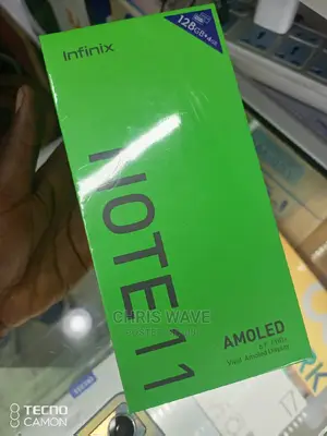 New Infinix Note 11 128 GB Black