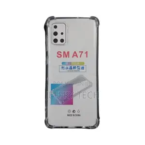 Back Cover for Samsung Galaxy A71 - Transparent