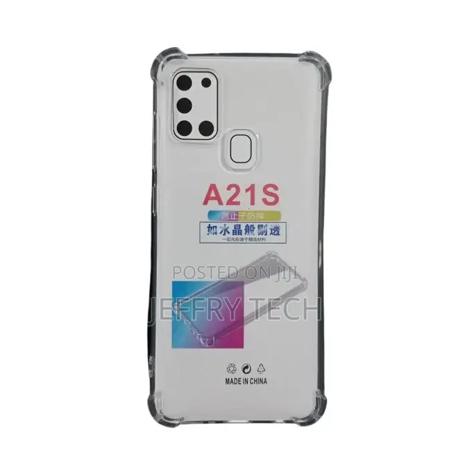 Back Case for Samsung Galaxy A21s - Transparent