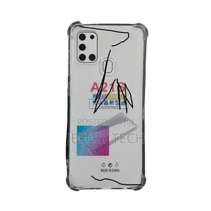 Back Case for Samsung Galaxy A21s - Transparent