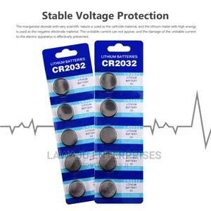 5pc Button Battery 3V Lithium CR 2032