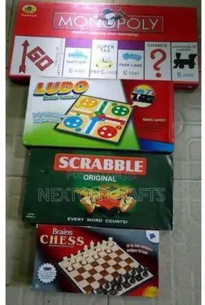 Ludo Monopoly Chess Scrabble -Combo