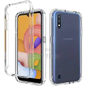 Samsung Galaxy A01 Case Cover – Transparent
