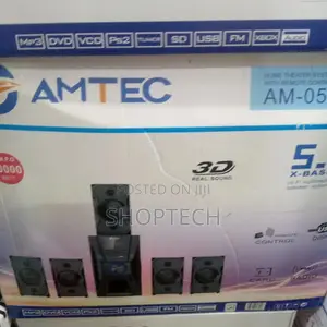 5.1ch Amtec Home Theater Speaker System.
