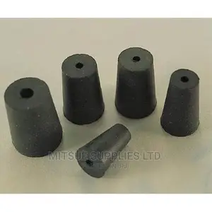 A Set of 50 Rubber Stopper 1 Hole for Boiling Tube