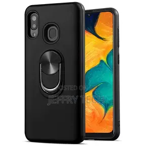 Samsung Galaxy A20 Case With Tempered Glass Screen Protector