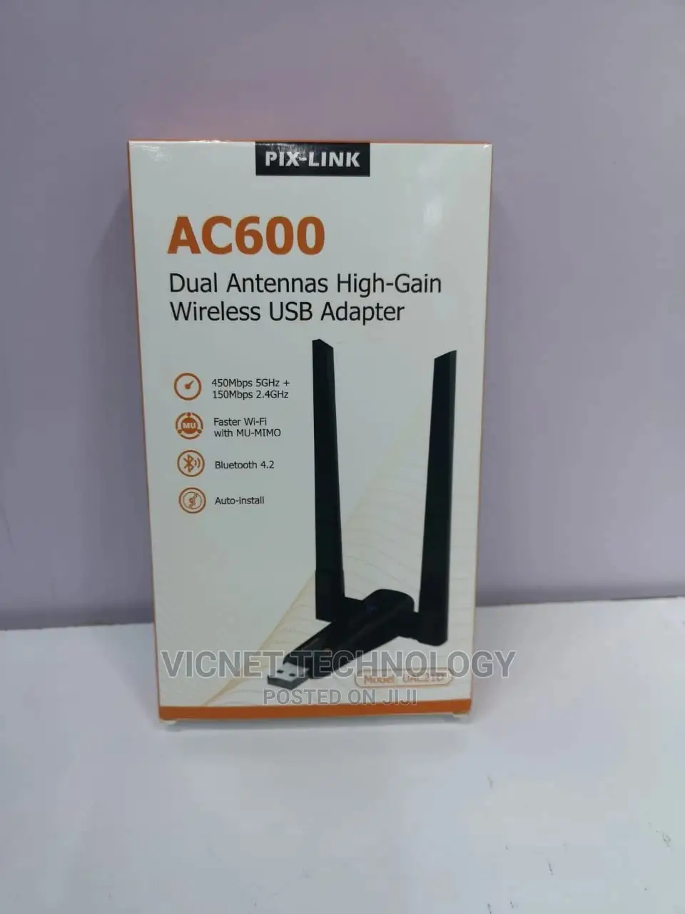 PIX-LINK AC21D Dual Band Wifi Dongle With Bluetooth