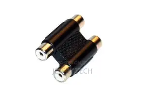 Stereo / Dual RCA Coupler – 2 X Female to RCA Female Coupler