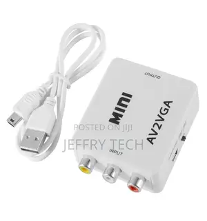 RCA to VGA Converter / AV to VGA Converter (Connect Standard