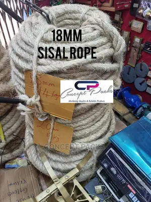 18mm X 200mtrs. Gazzebo 100% Sisal / Jute Ropes