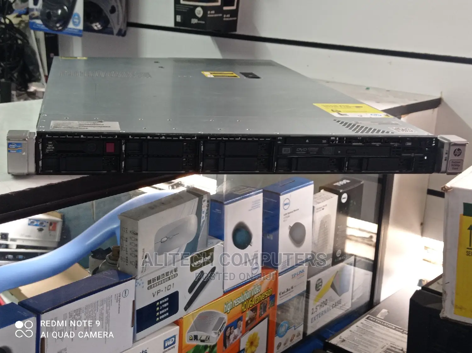 Server HP ProLiant DL 64GB Intel Xeon HDD 1.5T