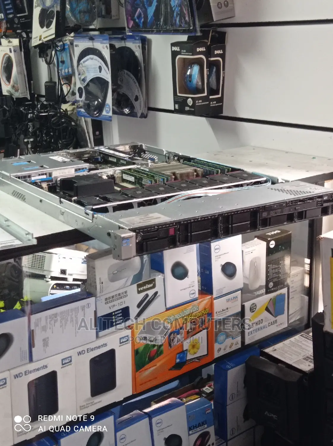 Server HP ProLiant DL 64GB Intel Xeon HDD 1.5T