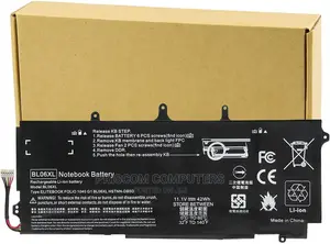 HP Folio 1040 G1 G2 Bl06xl Battery